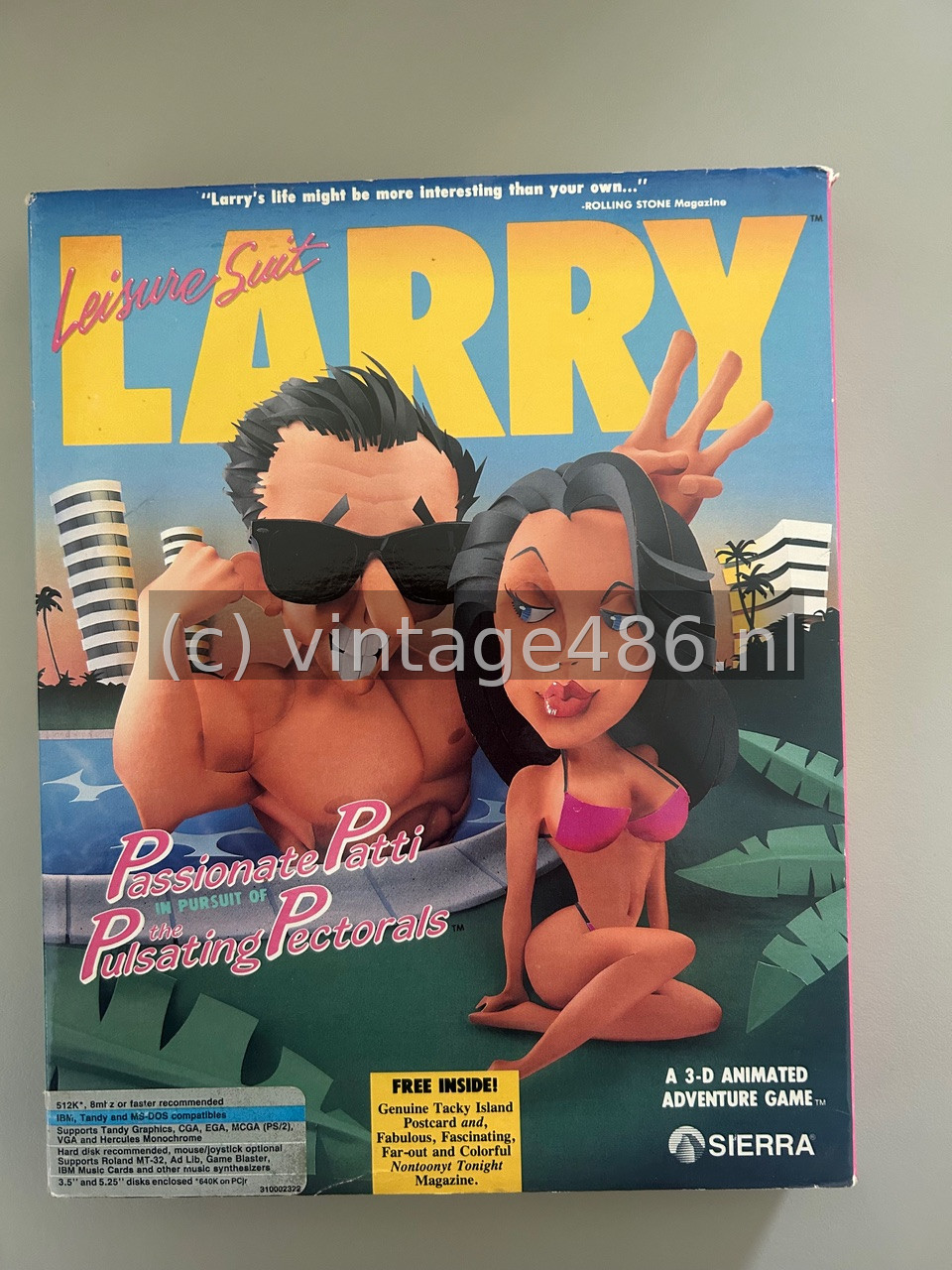 Leisure Suit Larry III: Passionate Patti in Pursuit of the Pulsating Pectorals