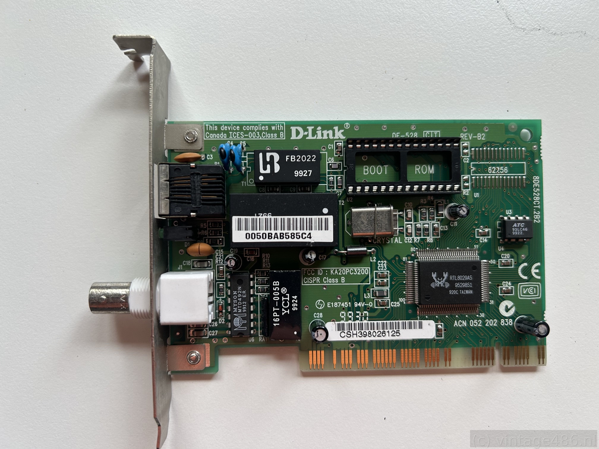 D-Link  DE-528CT Rev-B2